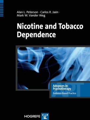 cover image of Nicotine and Tobacco Dependence